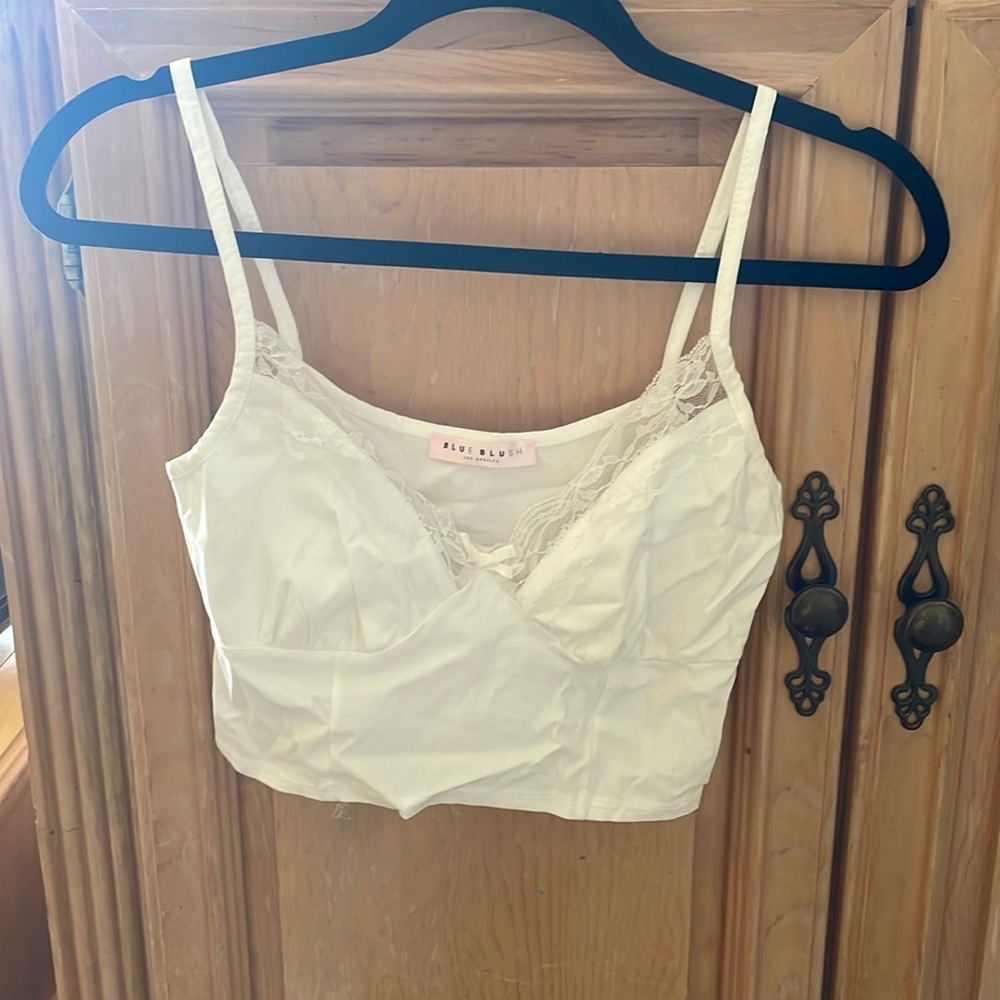 White tank blouse